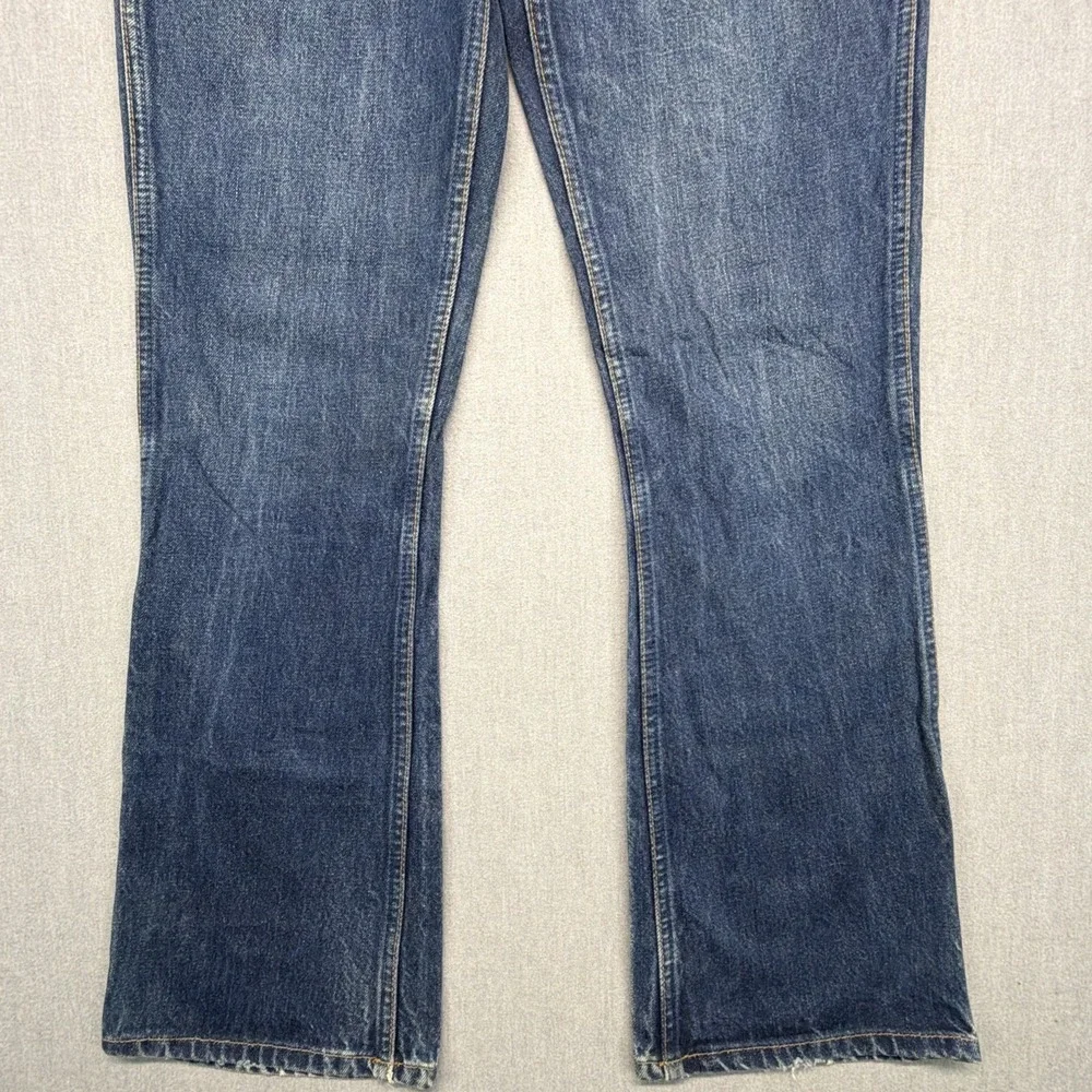 Vintage Levi's 646 Orange Tab Bellbottom Flare Denim 32x32 (Fits 30x32)